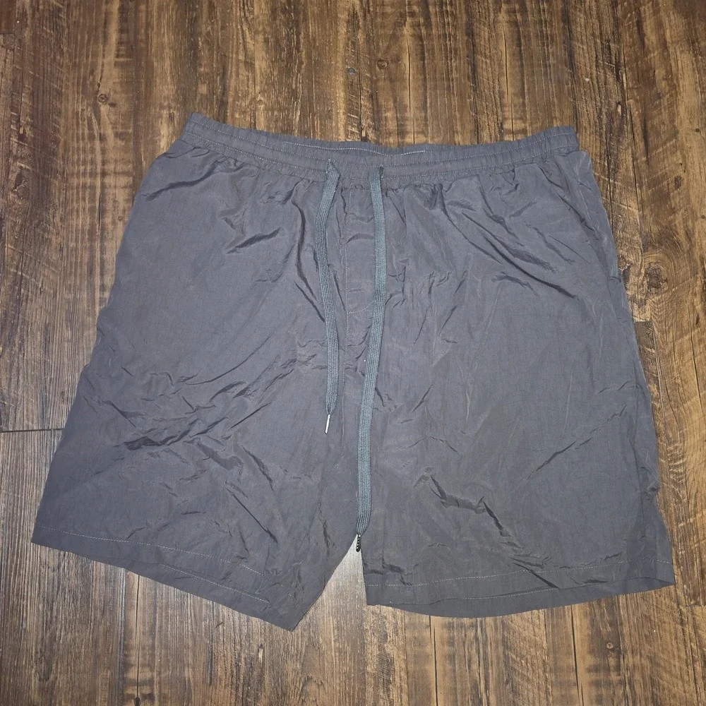 Men's Athletic Shorts COOFANDY Gray Lightweight Drawstring XXL Quick Dry Gym...